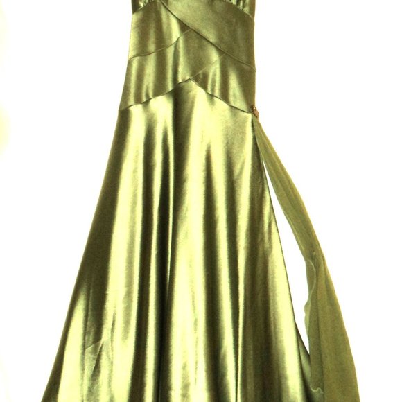 Special Occasion After Five Holiday Dress with Faux Vintage Art Deco Styling - Picture 6 of 14